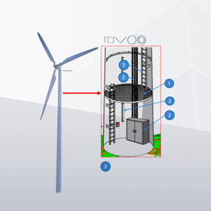 Wind Turbine Tower Aluminum Alloys Mechanical Internal Components