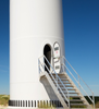 Galvanized Steel Stairway for Wind Turbine Tower