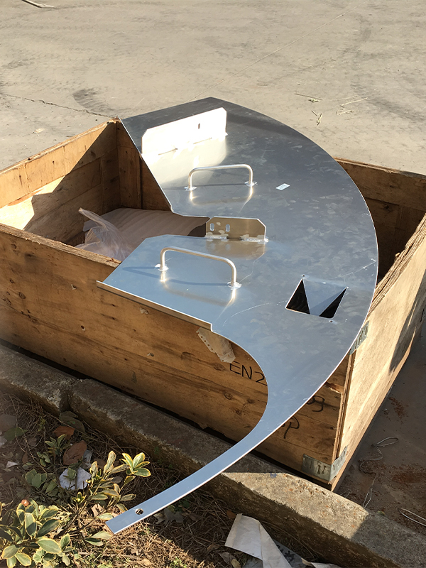 Circular Plate Galvanized Cover for Industrial Equipment Components