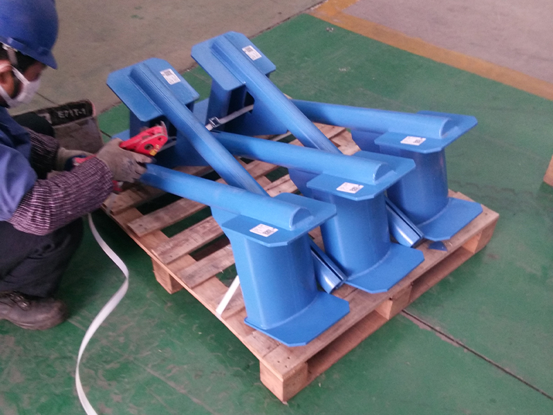 Industrial Spray Painting for Large Steel Structure Components