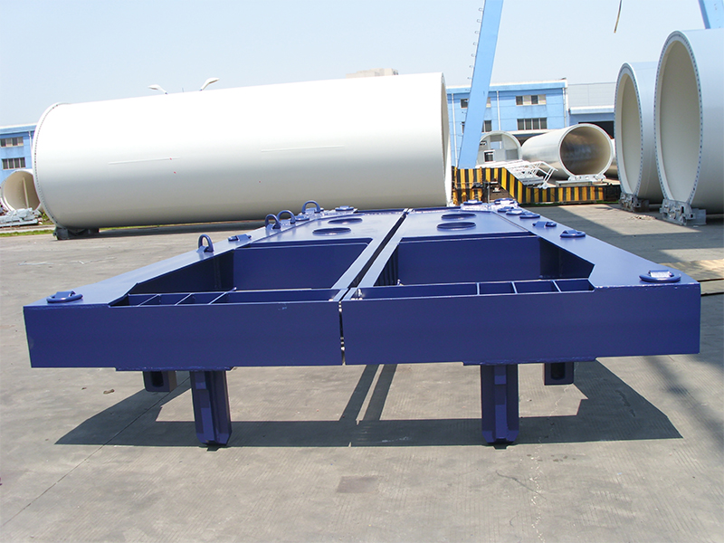 Heavy CNC Machined Welding Frame Welded Steel Structure