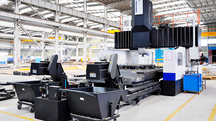 Specification: NEWAY2040 Maximum machining size: 2 meters x 4 meters, professional gantry machining center, advanced machining equipment