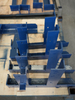 Small Non-standard Blue Paint Parts