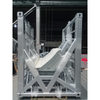 Custom Galvanized Transport Frame for Wind Turbine Blade