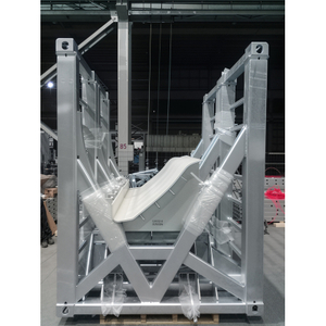 Custom Galvanized Transport Frame for Wind Turbine Blade