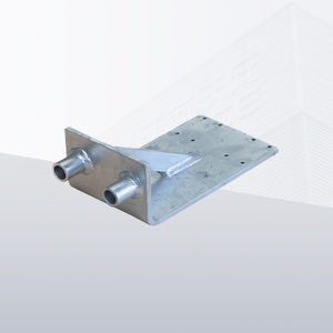 90 degree galvanized carbon steel bracket by welding
