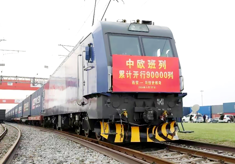 The Number Of China-Europe Freight Trains Has Exceeded 90,000