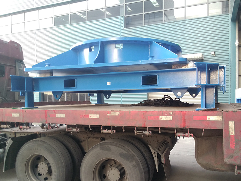 Industrial Spray Painting for Large Steel Structure Components